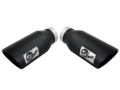 Picture of aFe Diesel Exhaust Tip Bolt On Black 4in Inlet x 6in Outlet x 15in