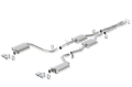 Picture of Borla 15-16 Dodge Challenger R/T 5.7L Dual Rectangle Angle Cut Dual Split Rear Exit ATAK Exhaust