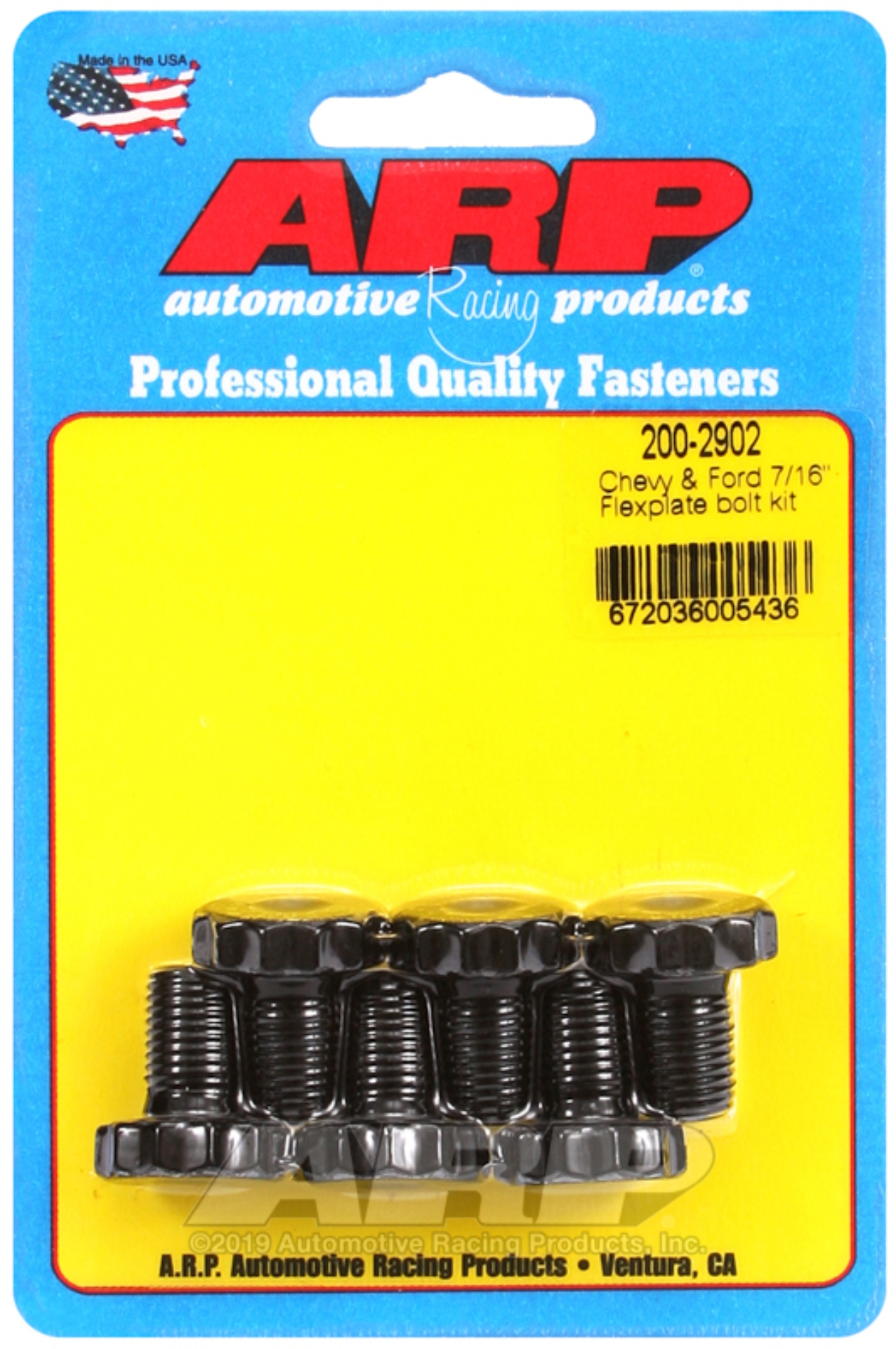 Picture of ARP Flexplate Bolt Kits Rear Hardware Kits - 200-2902