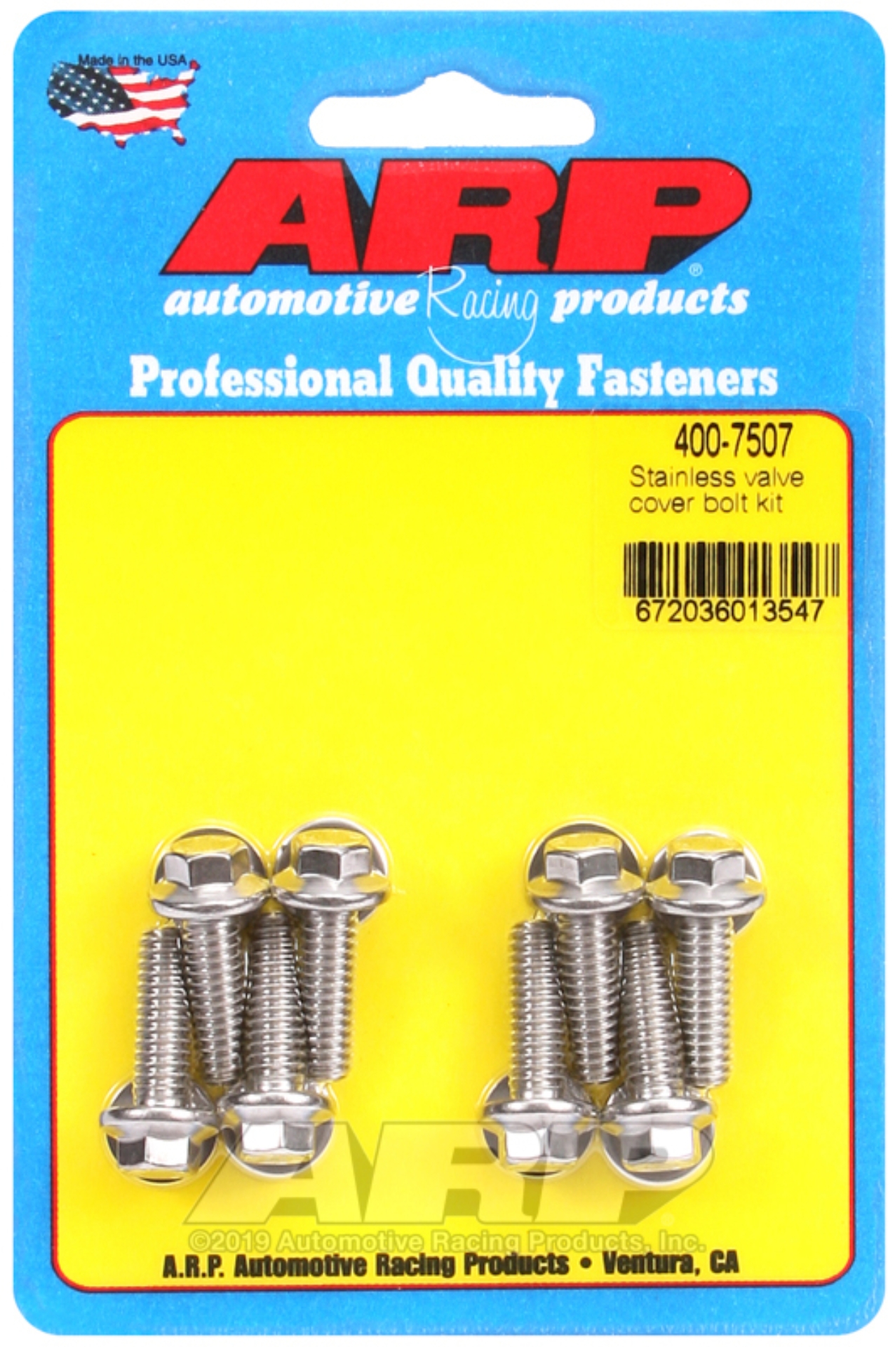Picture of ARP Valve Cover Bolt Kit Hardware Kits - 400-7507