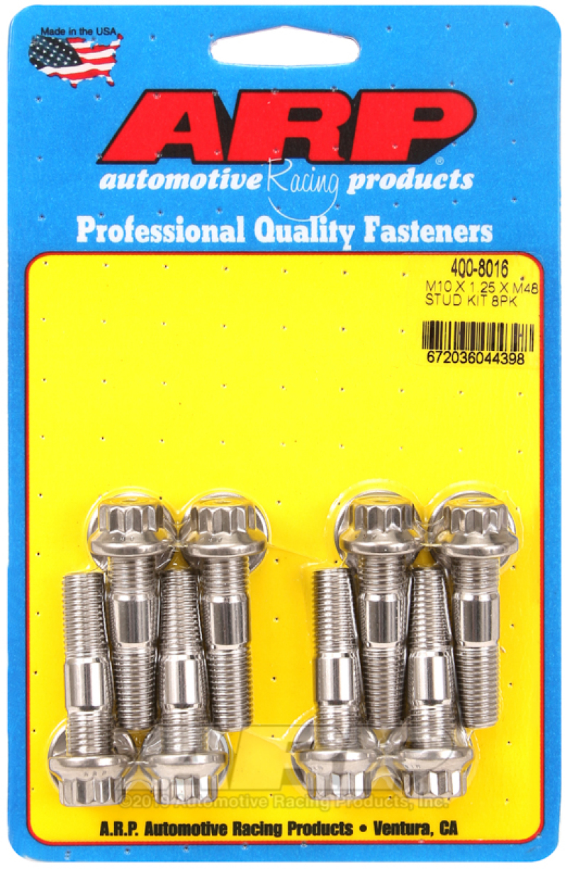 Picture of ARP Stainless Steel Accessory Studs Hardware Kits - 400-8016
