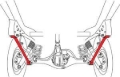 Picture of SPC Performance 08+ Toyota Landcruiser Rear Lower Control Arms (Pair)