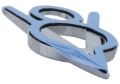 Picture of Ford Racing Chrome V8 Badge