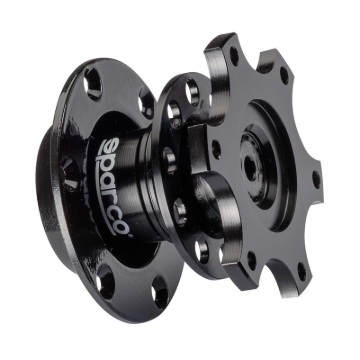 Picture of Sparco Steering Wheel Quick Release Tuning Blk