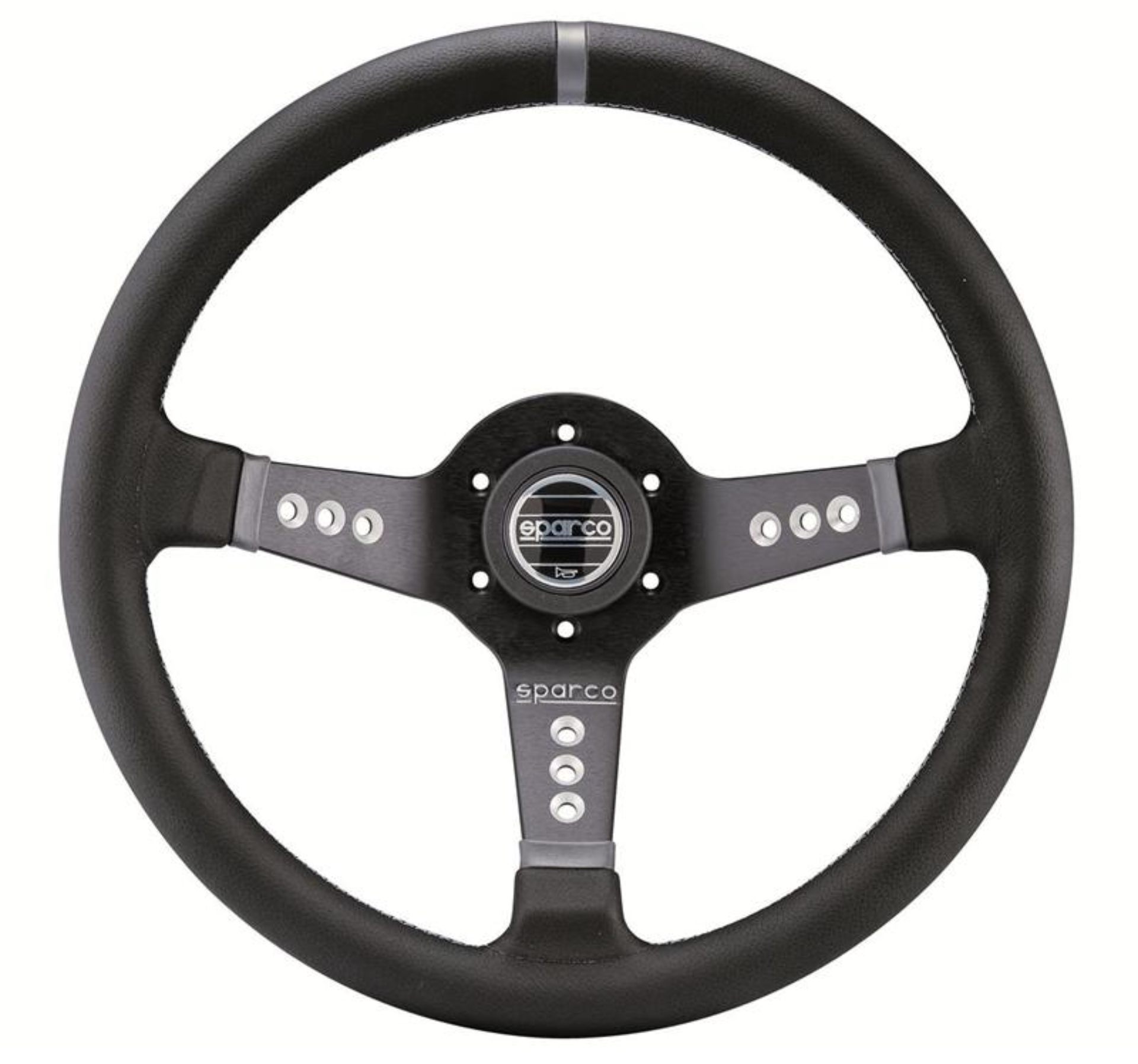 Picture of Sparco Steering Wheel L777 Leather Black
