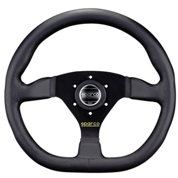 Picture of Sparco Steering Wheel Ring L360 Leather Black