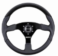 Picture of Sparco Steering Wheel L505 Lap 5 Blk/Blk/Blk