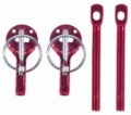 Picture of Sparco Hood Pin Red