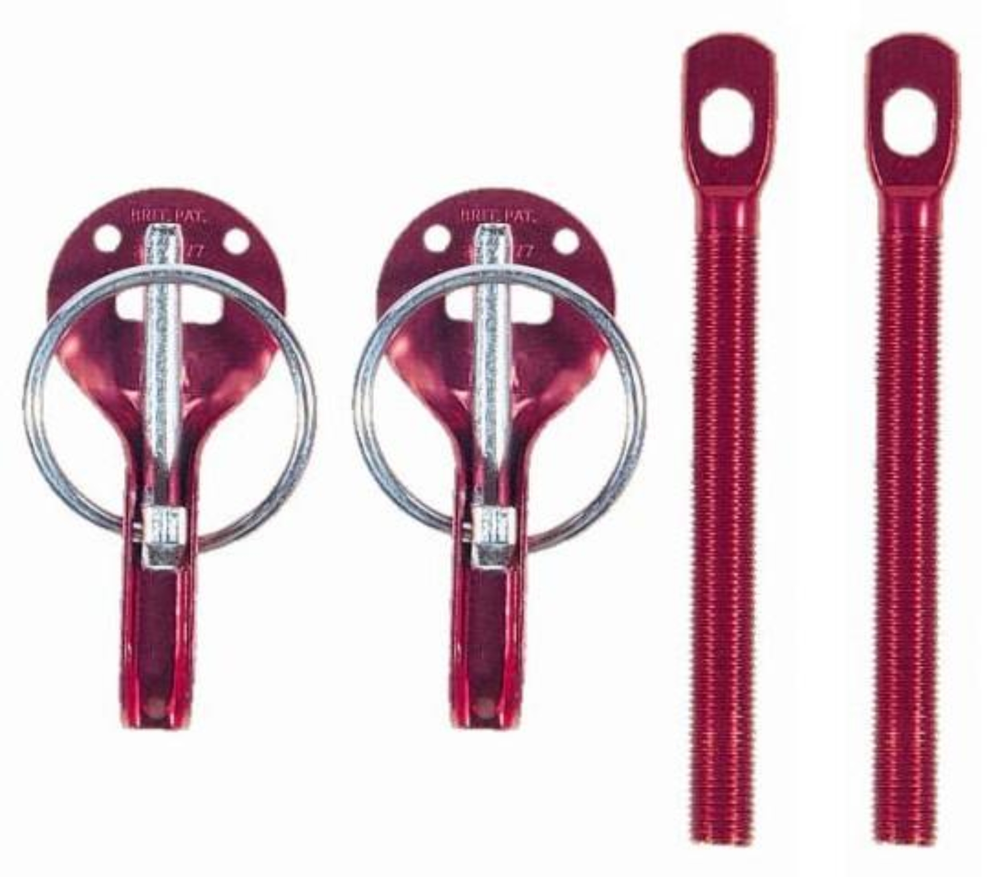 Picture of Sparco Hood Pin Red