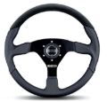 Picture of Sparco Steering Wheel L505 Lap 5 Blk/Blk/Blk