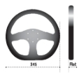 Picture of Sparco Steering Wheel P 222 Silver