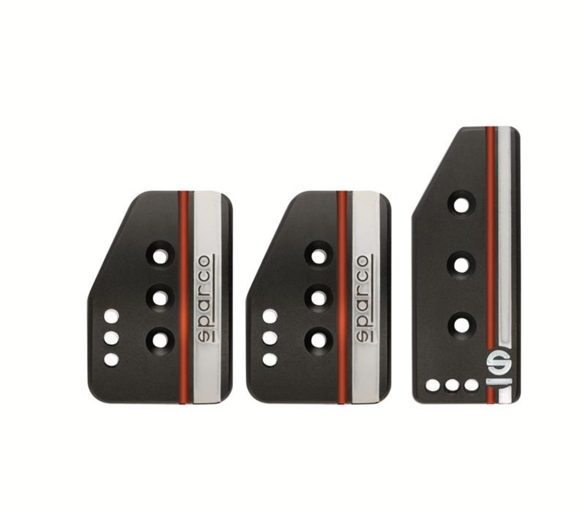 Picture of Sparco Pedal Set Settanta Short Black