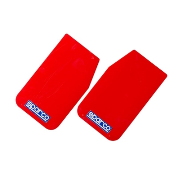Picture of Sparco Mud Flap Pair Red
