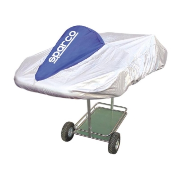 Picture of Sparco Kart Cover Silver/Blue