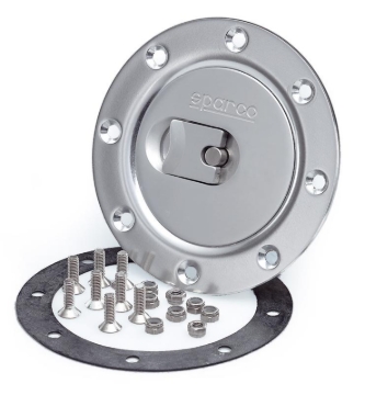 Picture of Sparco Fuel Cap Non Locking Brushed A