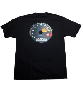 Picture of Sparco T-Shirt Tach Blk Lrg