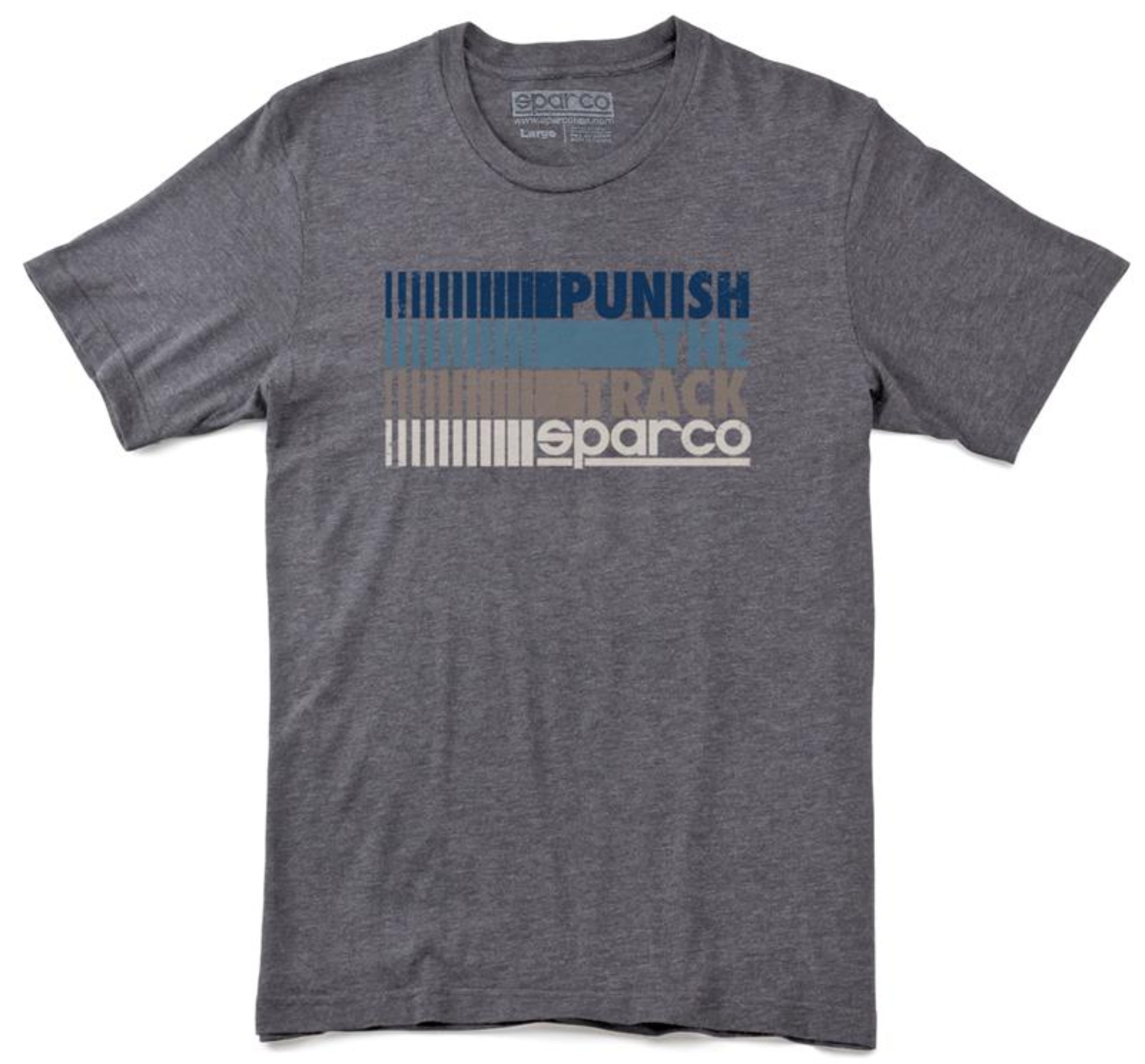 Picture of Sparco T-Shirt Punish Gry Lrg