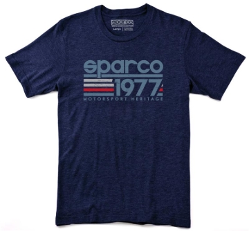 Picture of Sparco T-Shirt Vintage 77 Nvy Sml