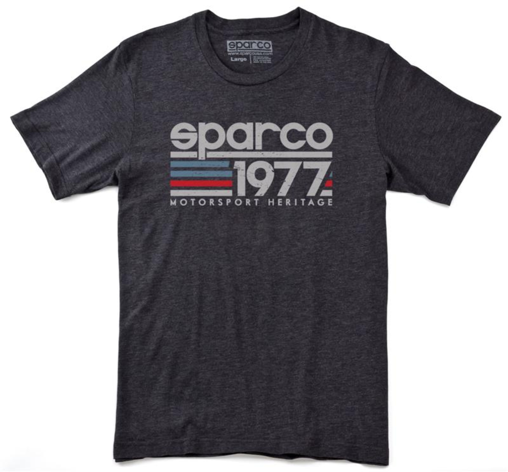 Picture of Sparco T-Shirt Vintage 77 Gry Lrg