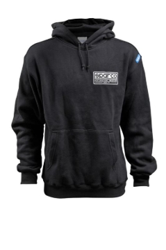 Picture of Sparco Sweatshirt Hooded Heritage Blk Xl