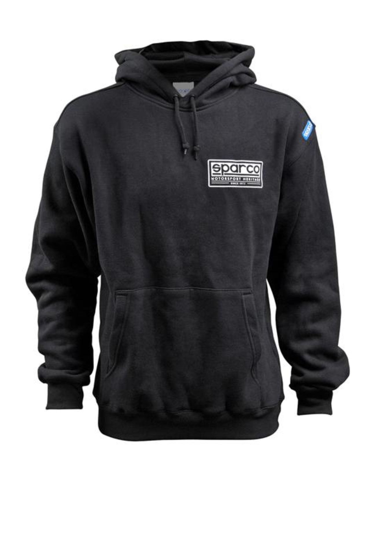 Picture of Sparco Sweatshirt Hooded Heritage Blk Me