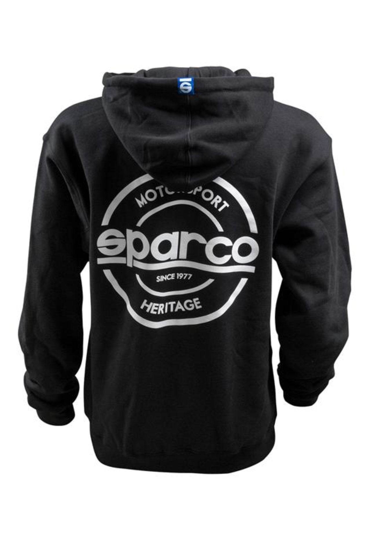 Picture of Sparco Sweatshirt Hooded S-Seal Blk Sml