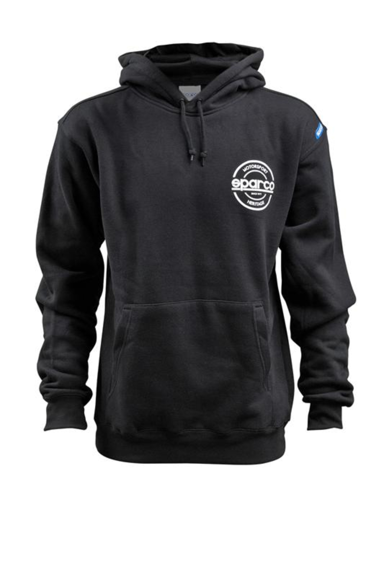 Picture of Sparco Sweatshirt Hooded S-Seal Blk Lrg