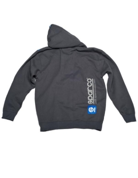 Picture of Sparco Sweatshirt Zip WWW Gry Xlrg