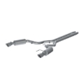 Picture of MBRP 15 Ford Mustang GT 5.0 Convertible T409 3in Cat Back Dual Split Rear Exit (Street Version)