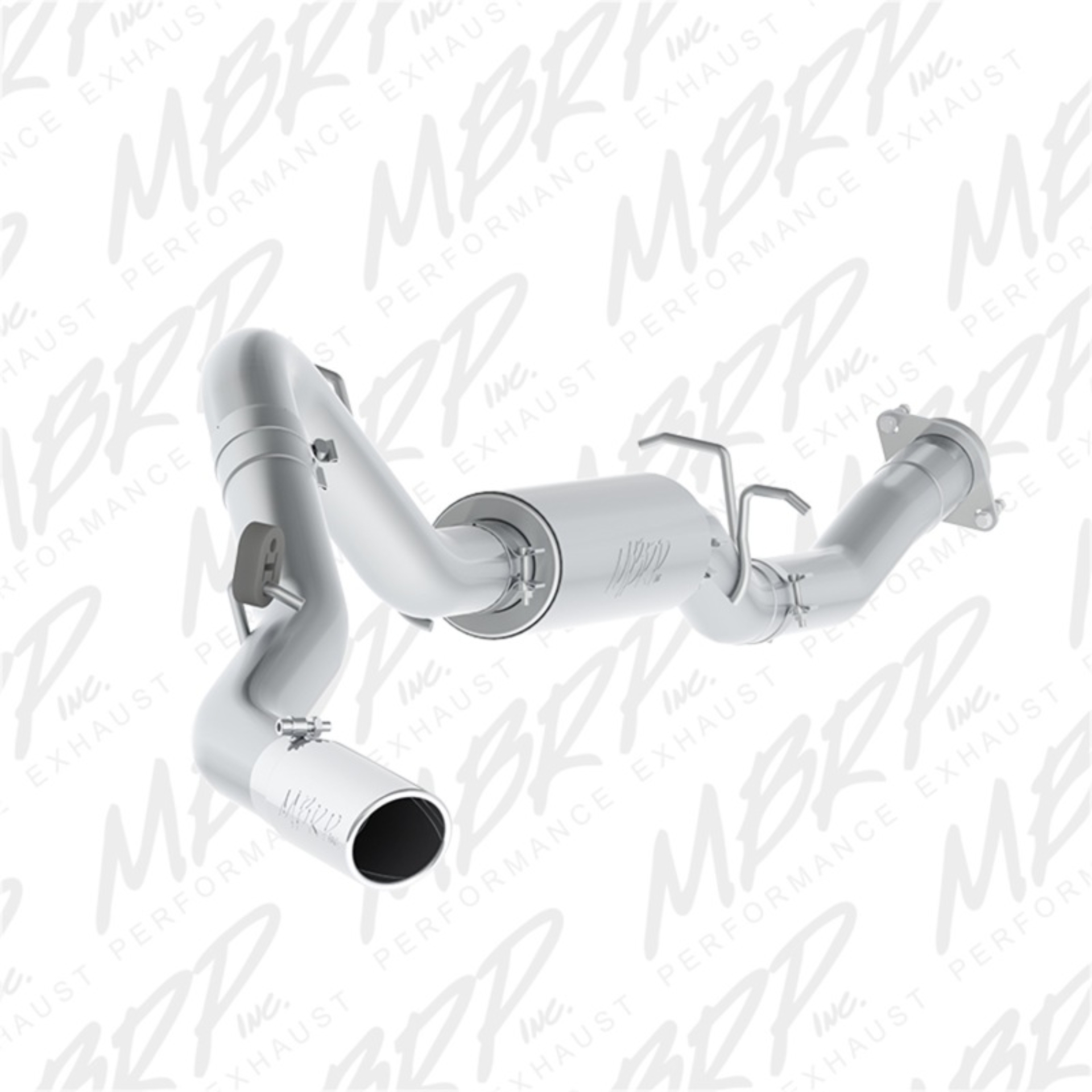 Picture of MBRP 07-10 Chevy/GMC 2500HD PU 6.0L V8 3.5in Single Side Exit Alum Cat Back Perf Exhaust