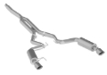 Picture of MBRP 15-18 Ford Mustang EcoBoost 2.3L Alum 3in Cat Back Dual Split Rear Exit (Street Version)