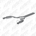 Picture of MBRP 15 Ford Mustang GT 5.0 Convertible T409 3in Cat Back Dual Split Rear Exit (Street Version)
