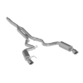 Picture of MBRP 15-18 Ford Mustang EcoBoost 2.3L Alum 3in Cat Back Dual Split Rear Exit (Street Version)