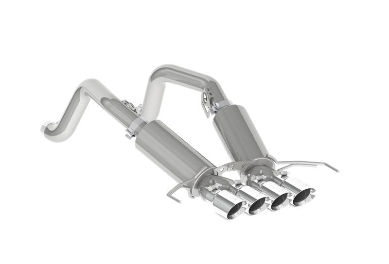Picture of MBRP 14-19 Chevy Corvette V8 6.2L 3in T304 Dual Axle Back w/ 4in Quad Dual Wall Tips