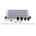Picture of Mishimoto 94-02 Dodge Ram 2500 5.9L Cummins Intercooler Kit w/ Pipes (Silver)