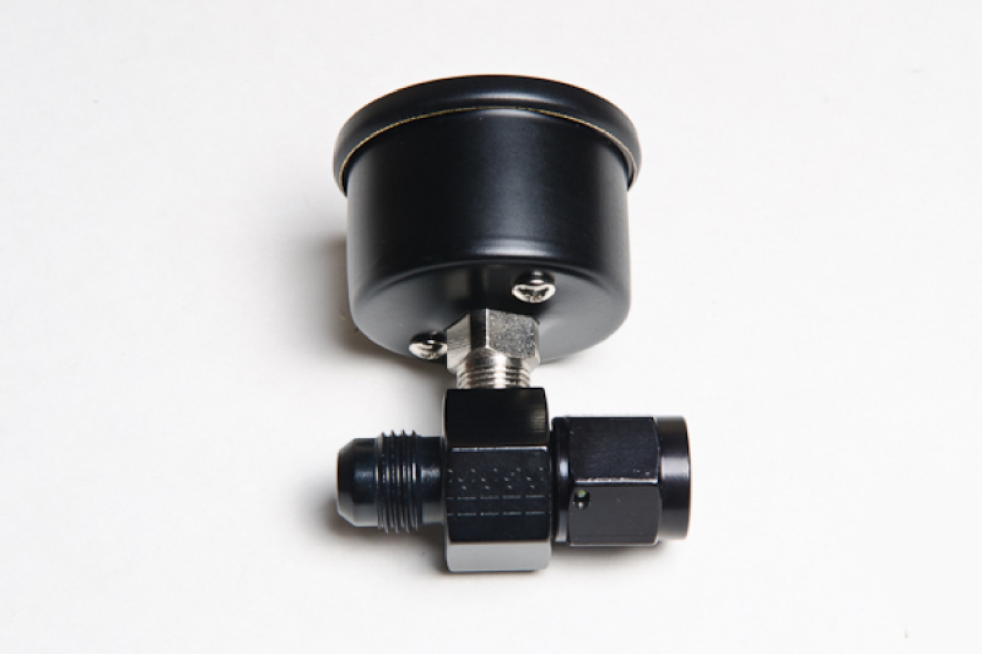 Picture of Radium Engineering Fuel Pressure Gauge w/ 6AN Inline Adapter