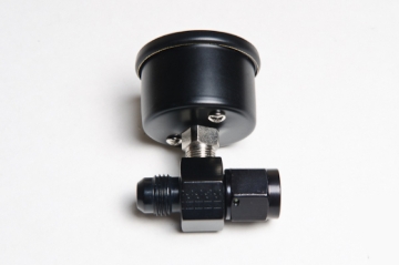 Picture of Radium Engineering Fuel Pressure Gauge w/ 6AN Inline Adapter