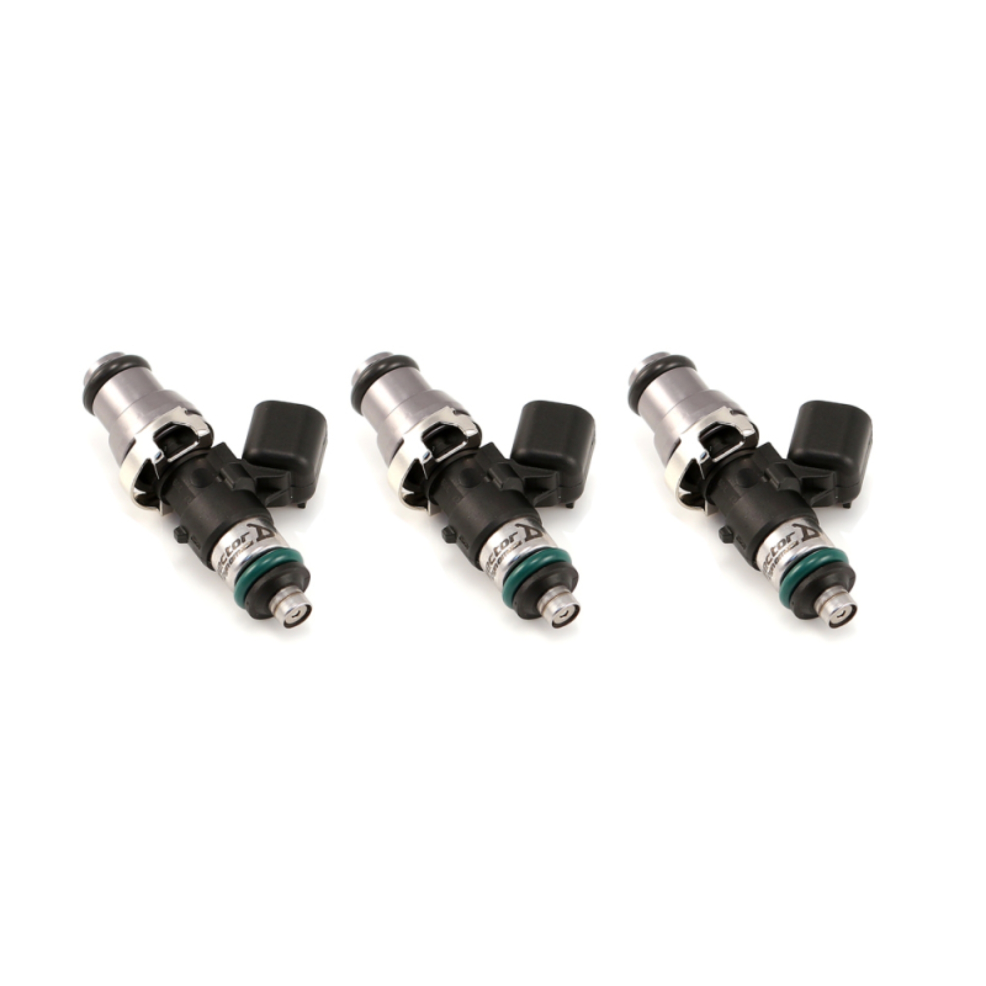 Picture of Injector Dynamics 1340cc Injectors - 48mm Length - 14mm Grey Top - 14mm Lower O-Ring (Set of 3)
