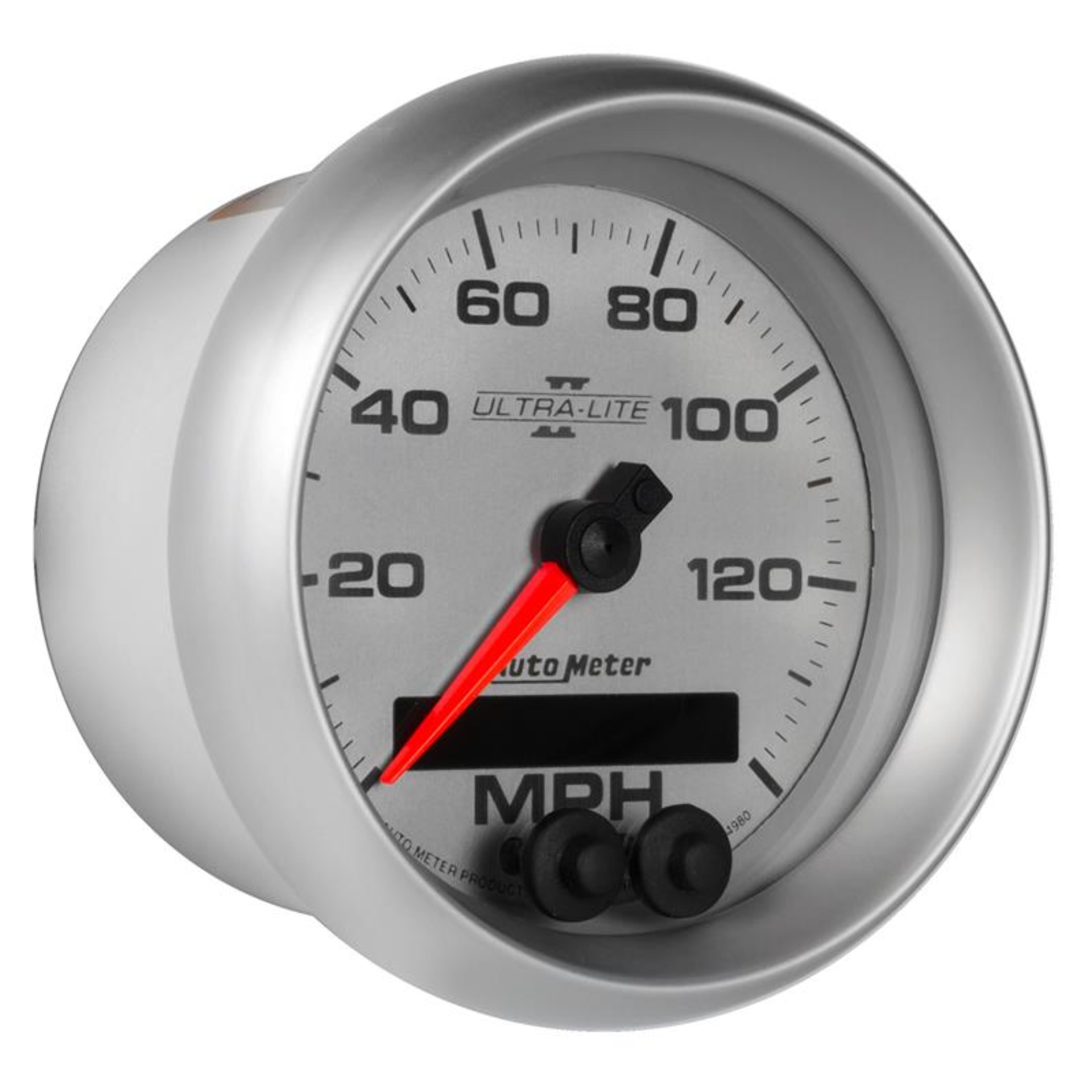 Picture of Autometer Ultra-Lite II 3-3/8in 0-140MPH In-Dash Electronic GPS Programmable Speedometer