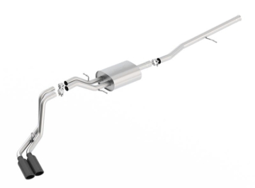 Picture of Borla S-Type Cat-Back 14-15 Sierra 1500 Std Bed/CC Short Bed 143.5in WB Side Exit Exhaust Black Tips