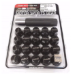 Picture of Rays M12x1.25 5 holes 16pcs nut, 4pcs Lock nut, 1 adapter & 1 lock nut key - Black