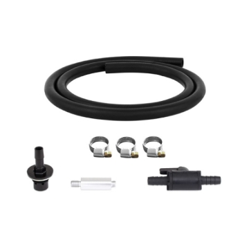 Picture of Mishimoto Compact Baffled Oil Catch Can Petcock Drain Kit w/ Metal Drain Fitting