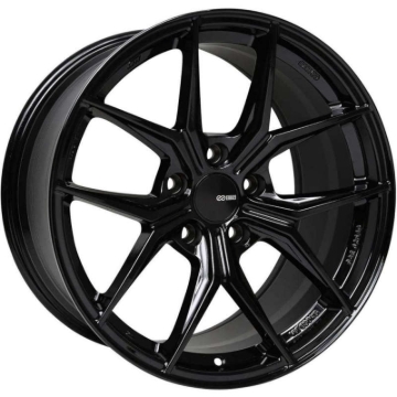 Picture of Enkei TSR-X 18x8 45mm Offset 5x100 BP 72.6mm Bore Gloss Black Wheel
