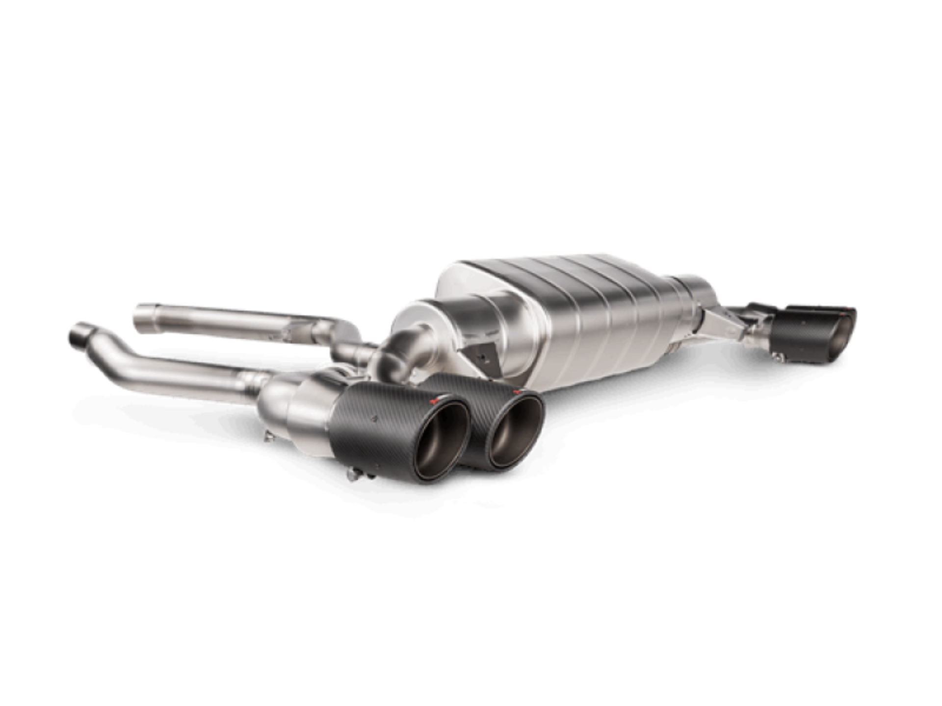 Picture of Akrapovic 2021 BMW M440i (G22) Evolution Line (Titanium) w/Carbon Tips (Req Link Pipes)