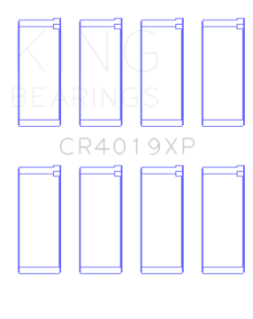 Picture of King Engine Bearings Renault F8Q 784/F7R/F1N (Size STD) Performance Rod Bearing Set