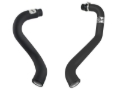 Picture of aFe BladeRunner 3in Black Intercooler Hot Cold Side Tubes Combo 02-04 GM Diesel Trucks 6.6L V8 (td)