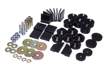 Picture of Energy Suspension 86-95 Suzuki Samurai Black Body Mount Set