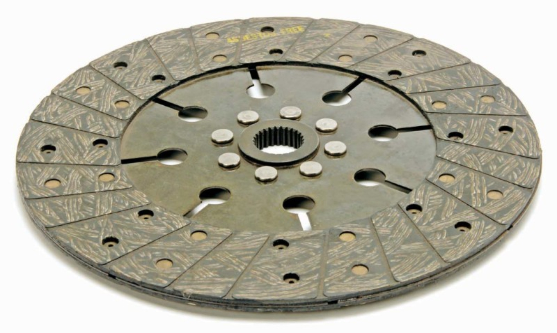 Picture of McLeod Disc 11 X 1-1/8 X 26 Spline Solid Hub Org/Brz Facing Vette Pull Clutch