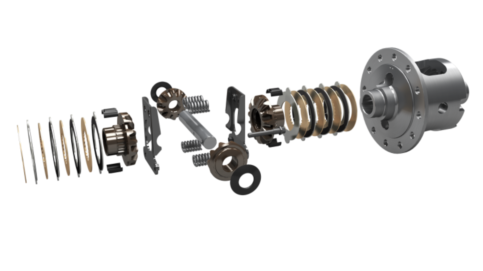 Picture of Eaton Posi Differential 17 Spline 3.08-3.90 Ring Gear Pinion Ratio Rear 8.5in