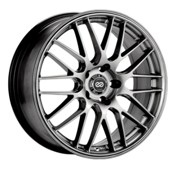 Picture of Enkei EKM3 18x8 5x112 Bolt Pattern 45mm Offset 72.6 Bore Dia Performance Hyper Silver Wheel